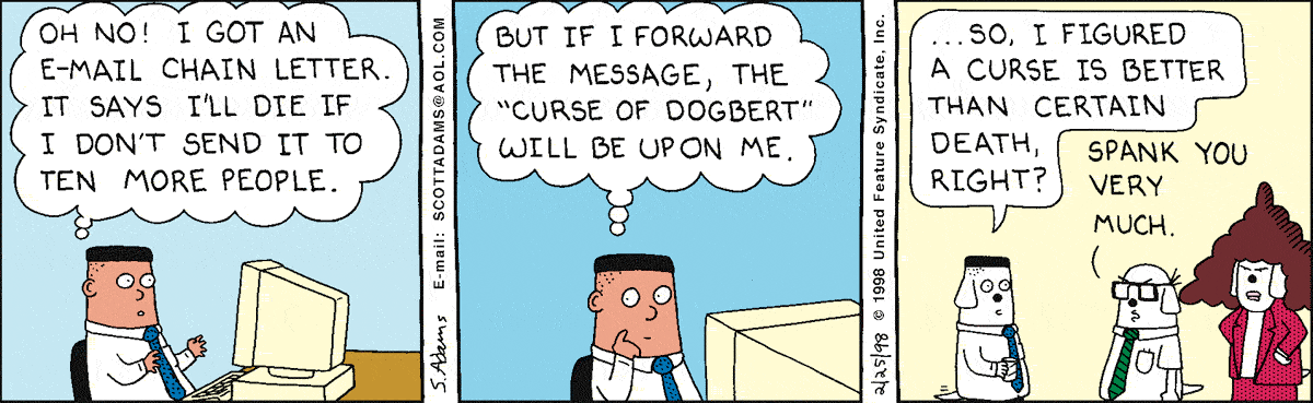 Dilbert Cartoon